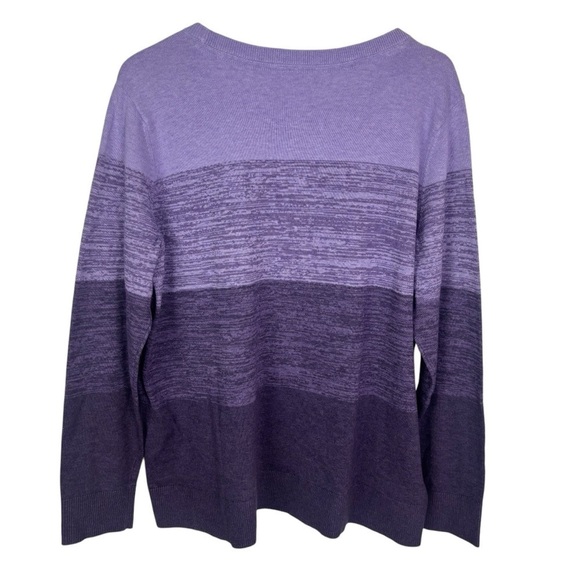 Market & Spruce NWT Sariah Ombre Sweater Size XXL - Picture 2 of 8